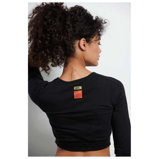 Bodytalk Γυναικεία μακρυμάνικη μπλούζα Crop Bodytalk Γυναικεία μακρυμάνικη μπλούζα Crop